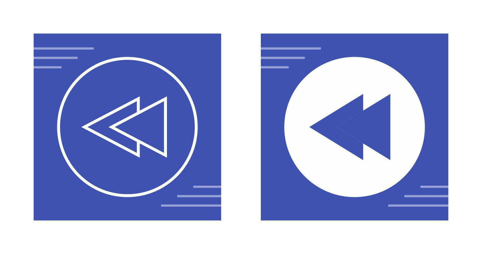 Previous Track Vector Icon