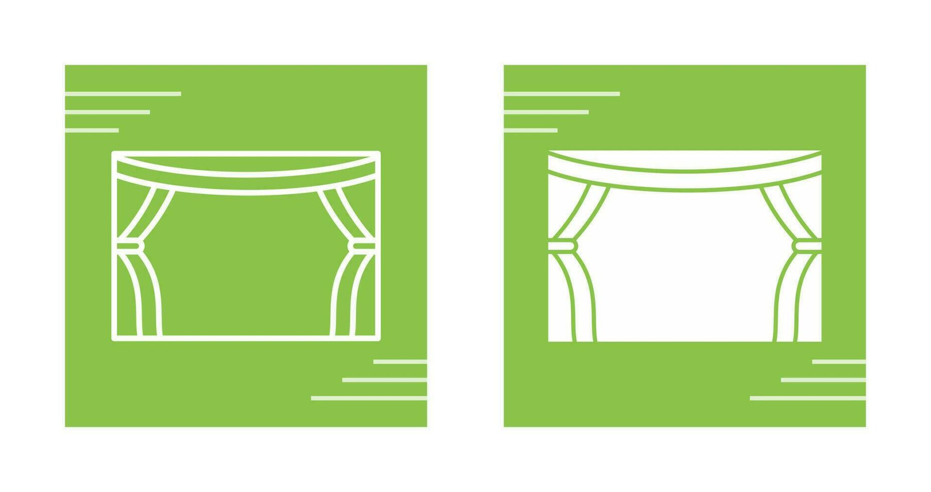 Stage Vector Icon