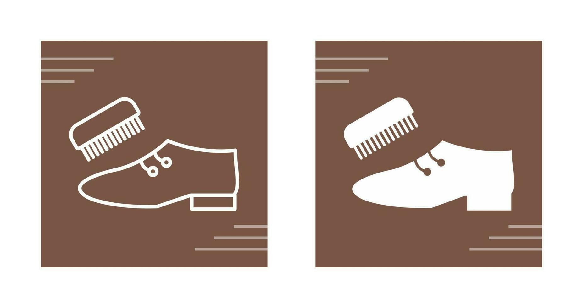 Shoe Polishing Vector Icon