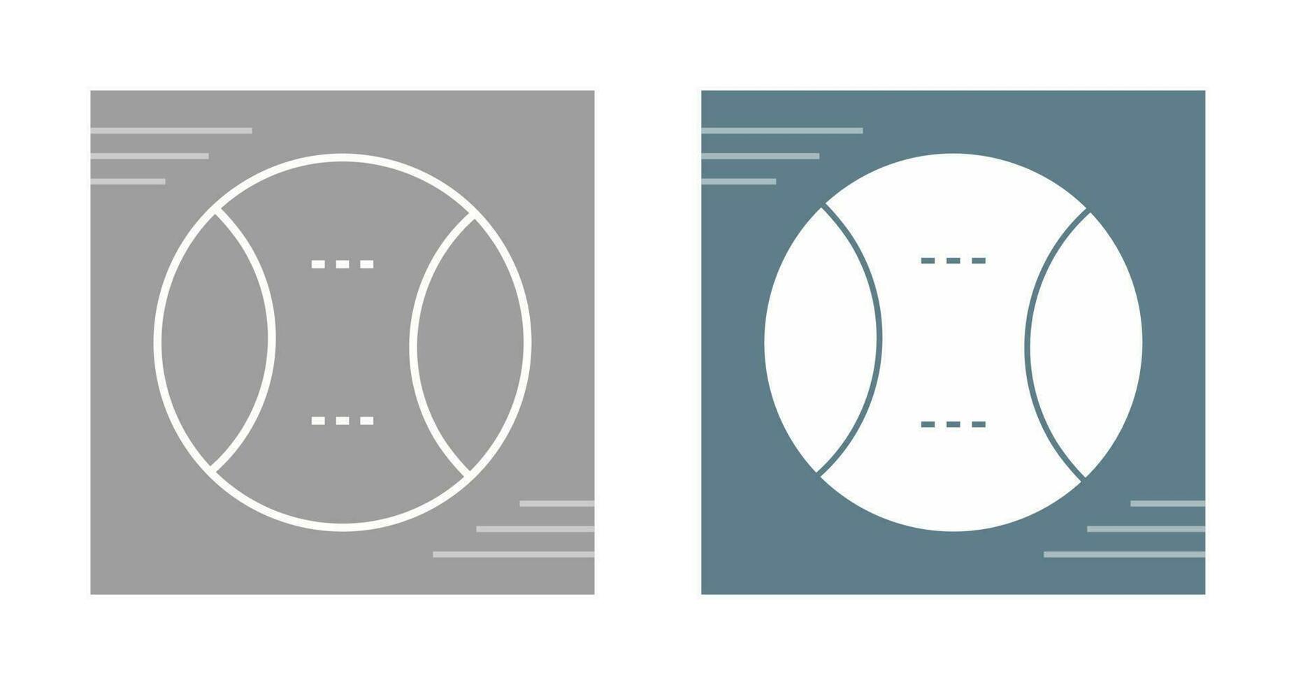Softball Vector Icon
