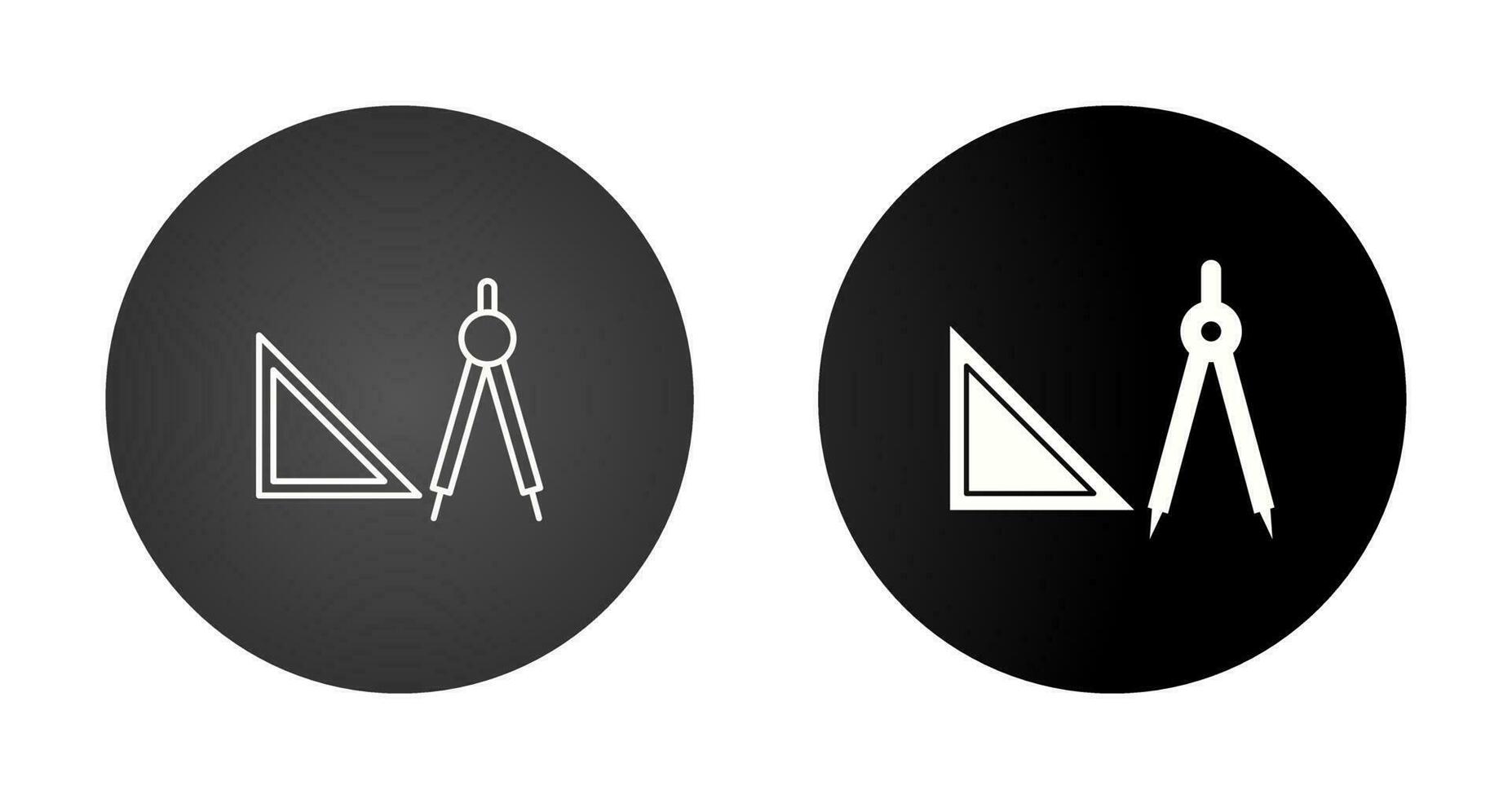 Geometry Tools Vector Icon