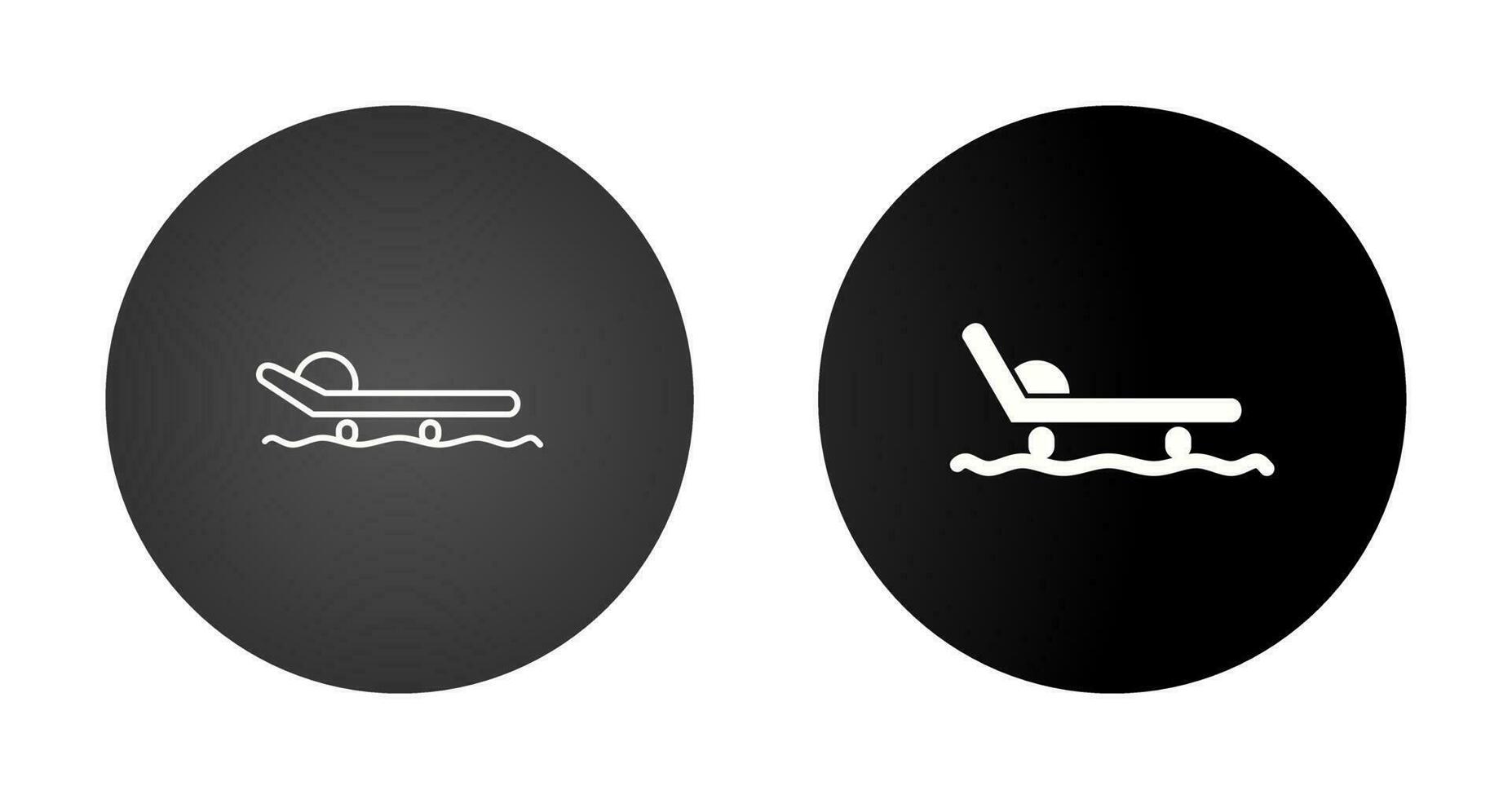Sled with seat Vector Icon