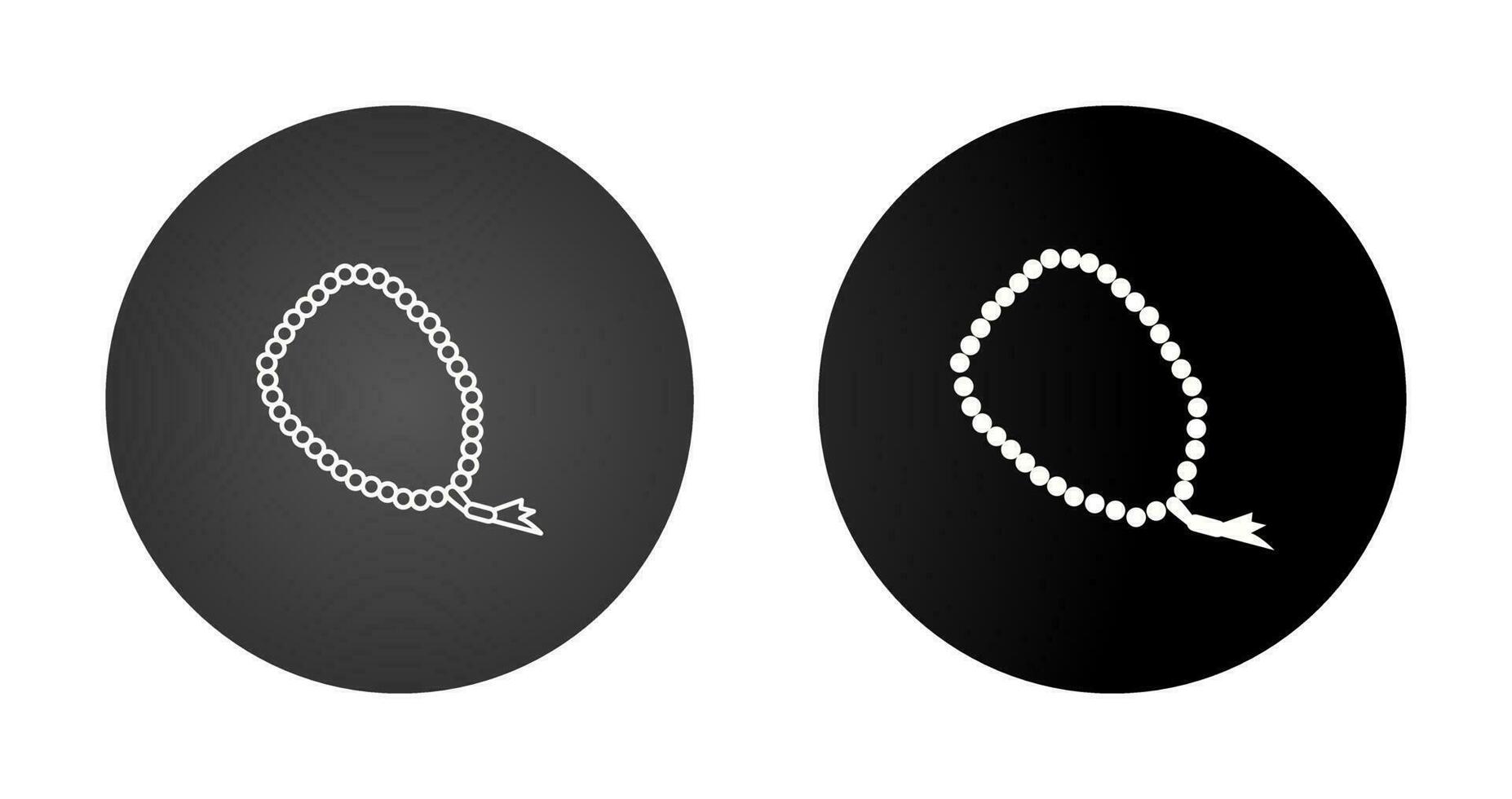 Prayer Beads Vector Icon