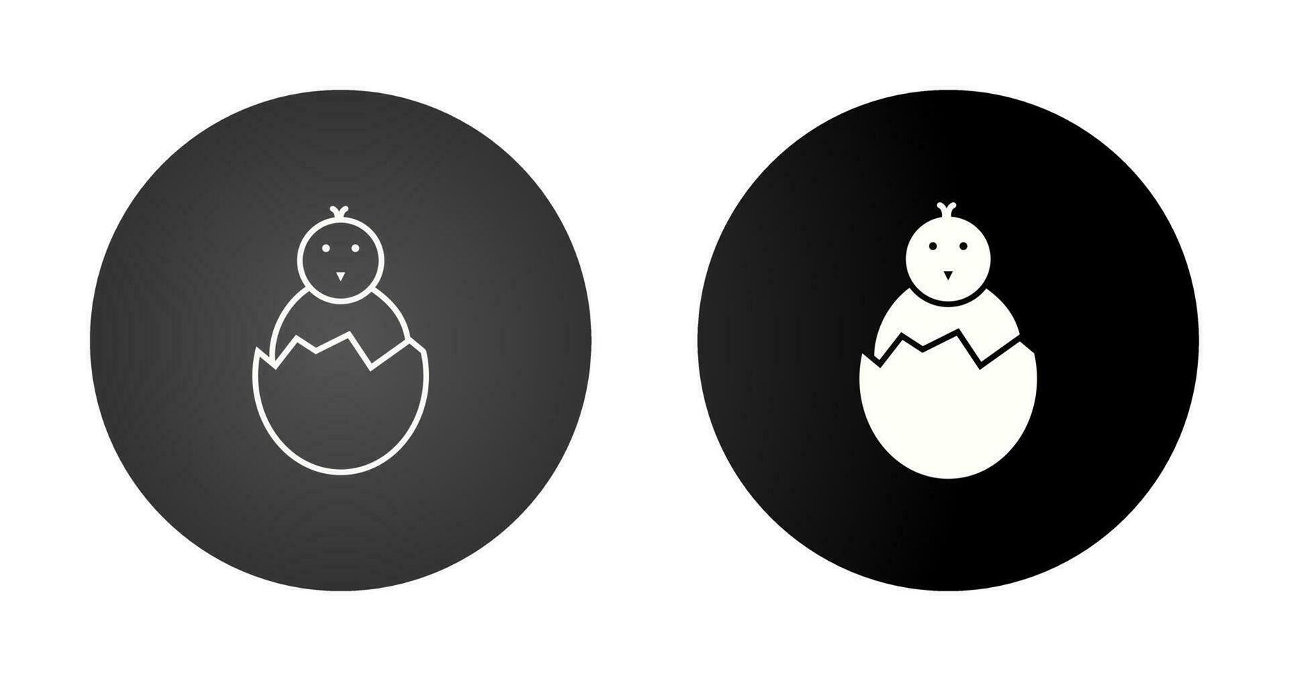 Hatched Egg Vector Icon