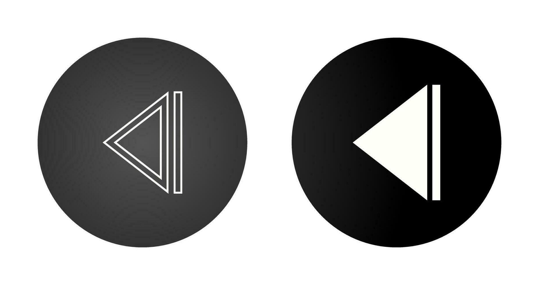 Arrow Back Vector Icon