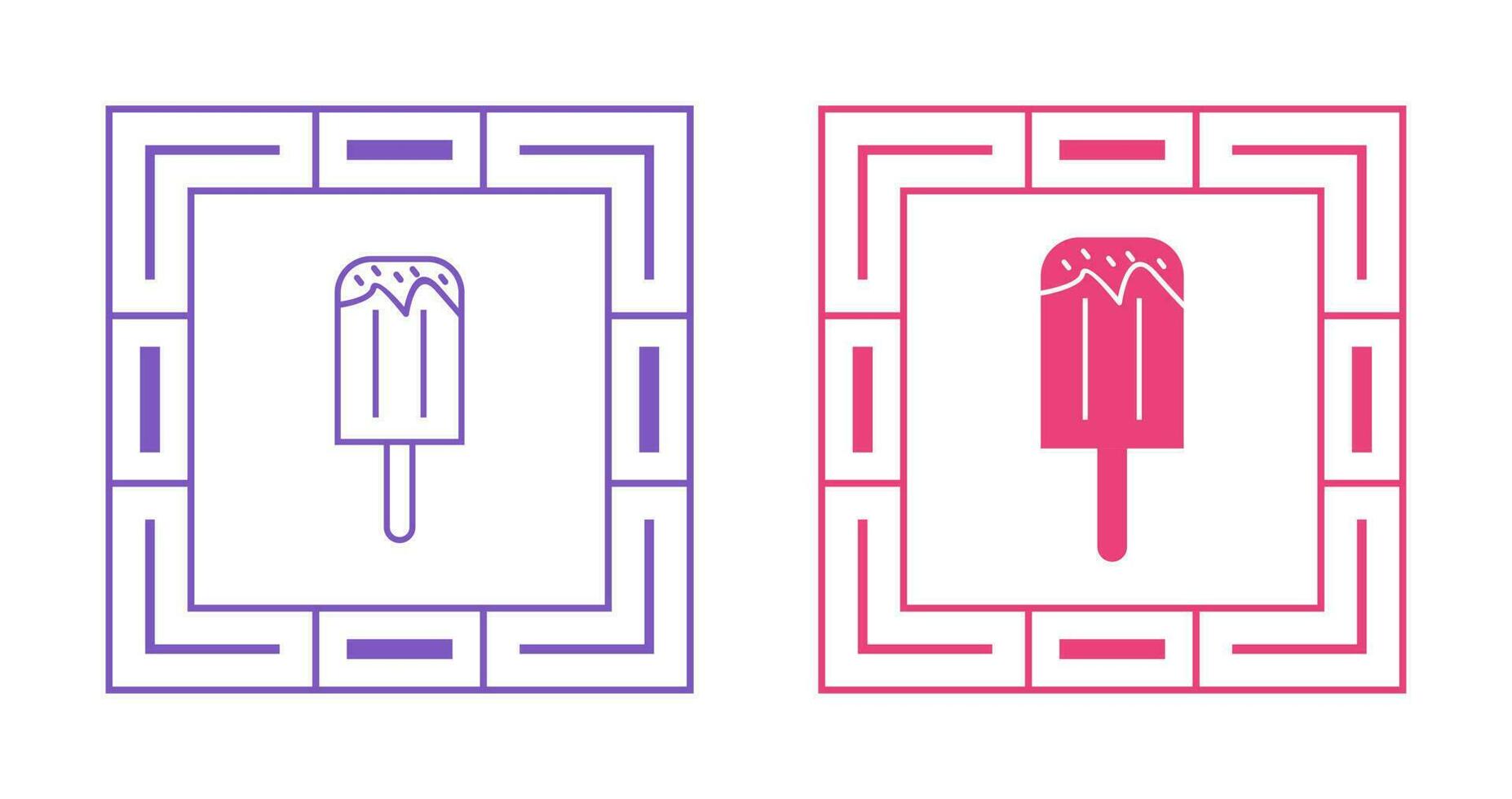 Ice lolly Vector Icon