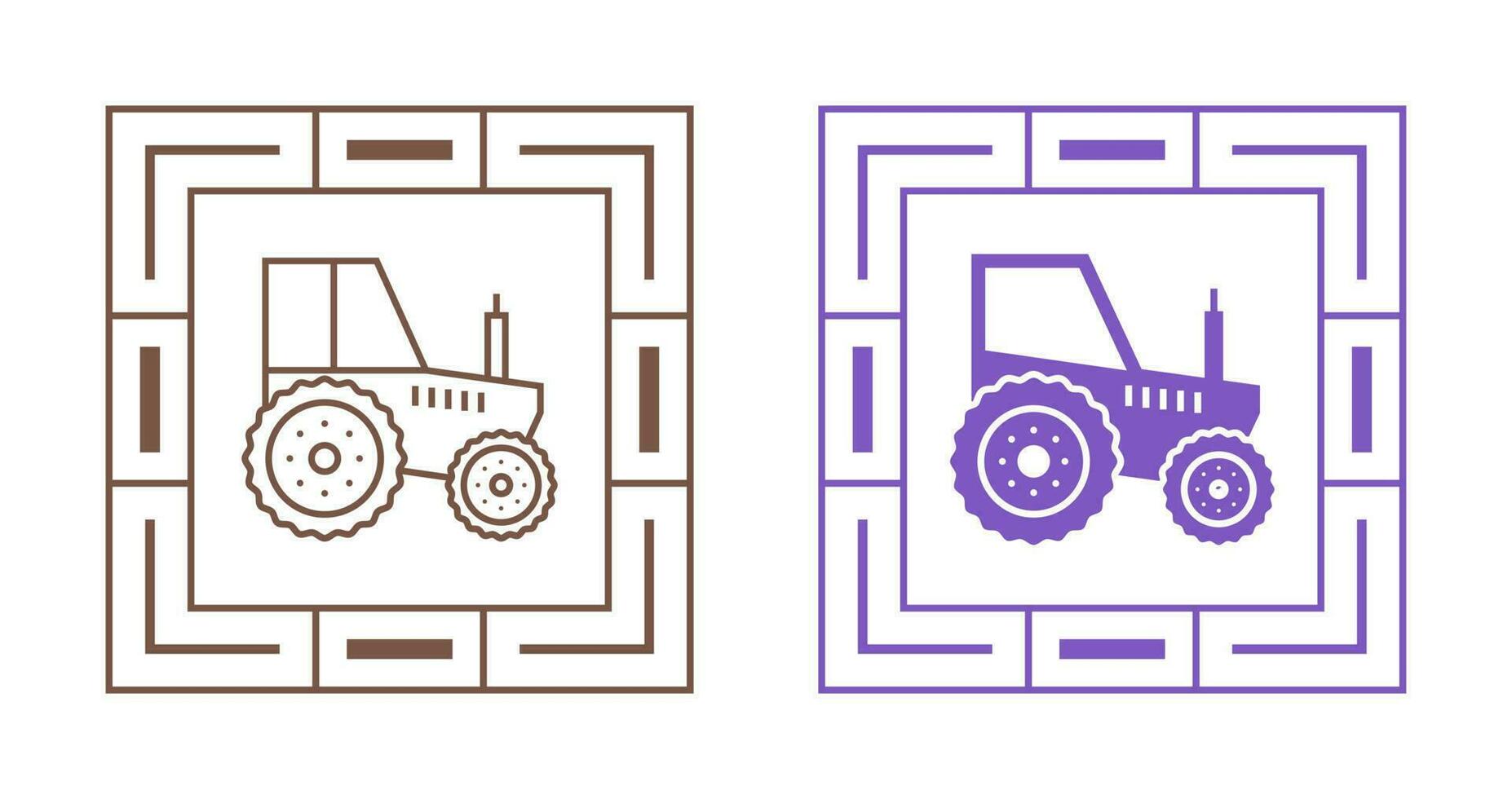 Tractor Vector Icon