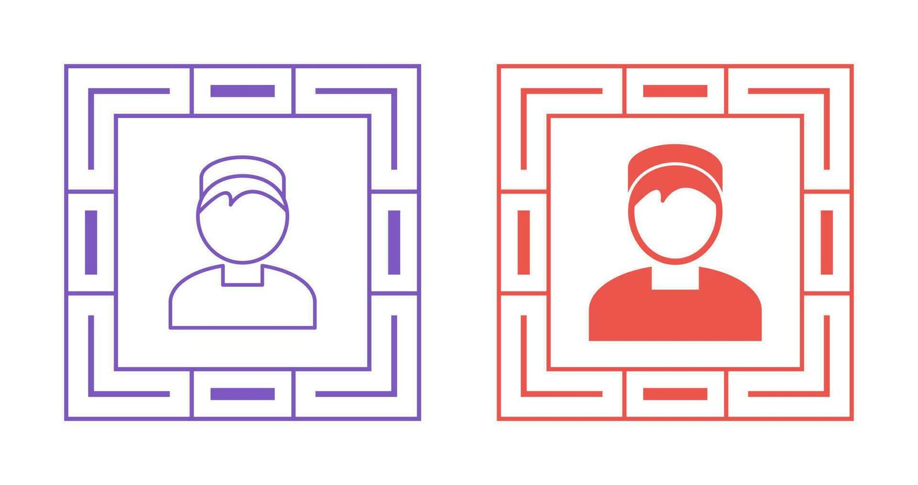 Islamic Man Vector Icon