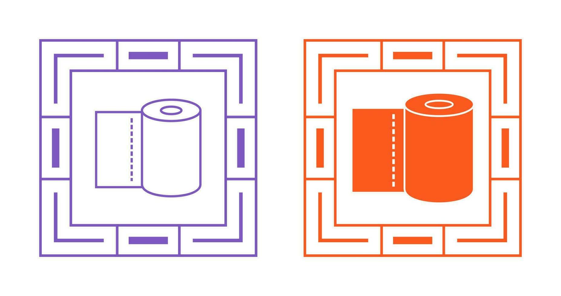 Tissue Roll Vector Icon