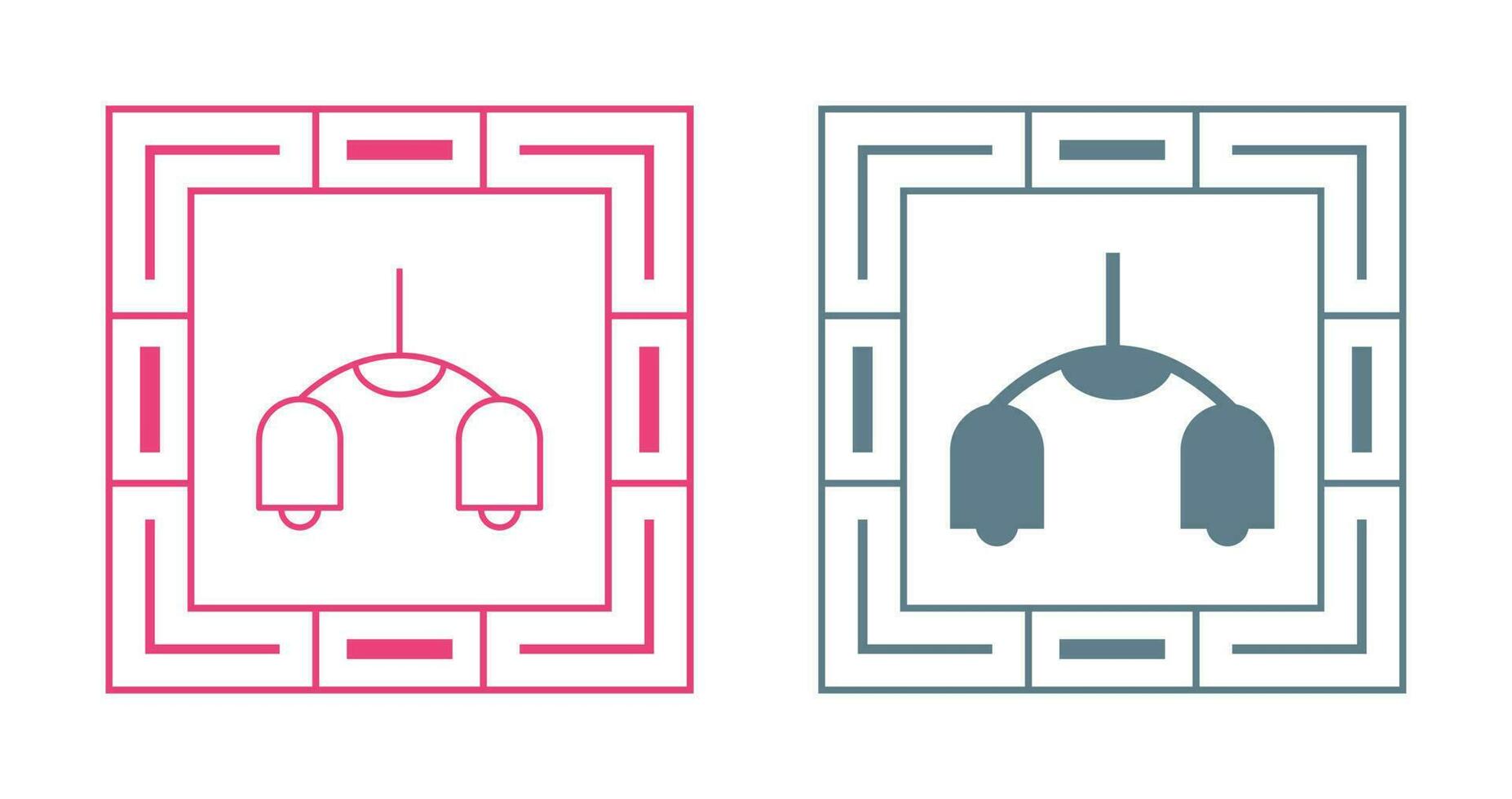 Ceiling Light Vector Icon