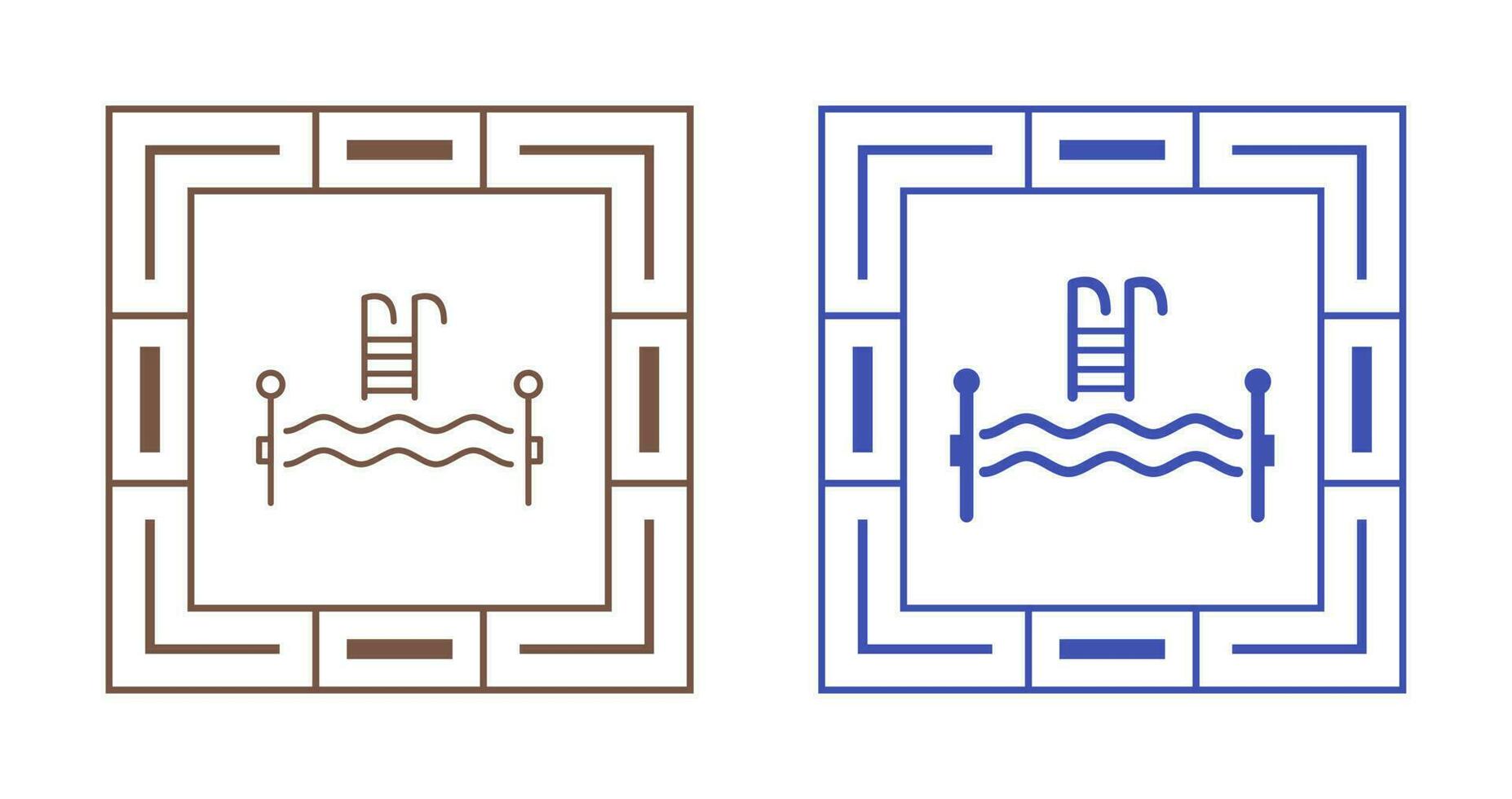 Swimming Pool Vector Icon