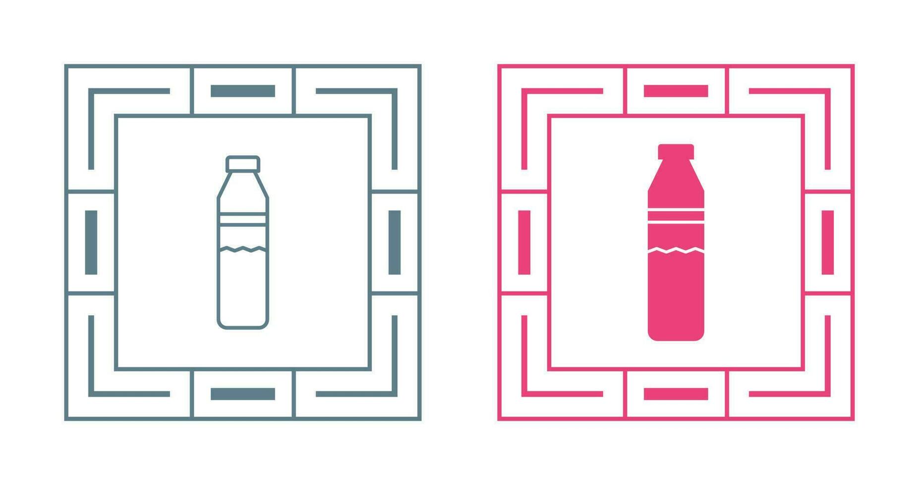 Water Bottle Vector Icon