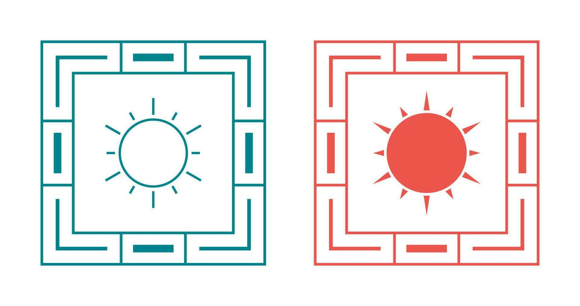 Sun Vector Icon
