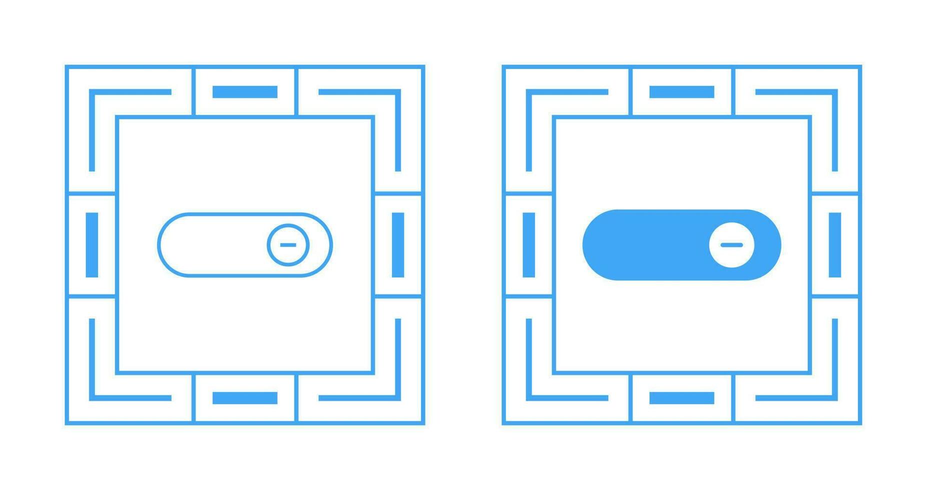 encender icono vectorial vector