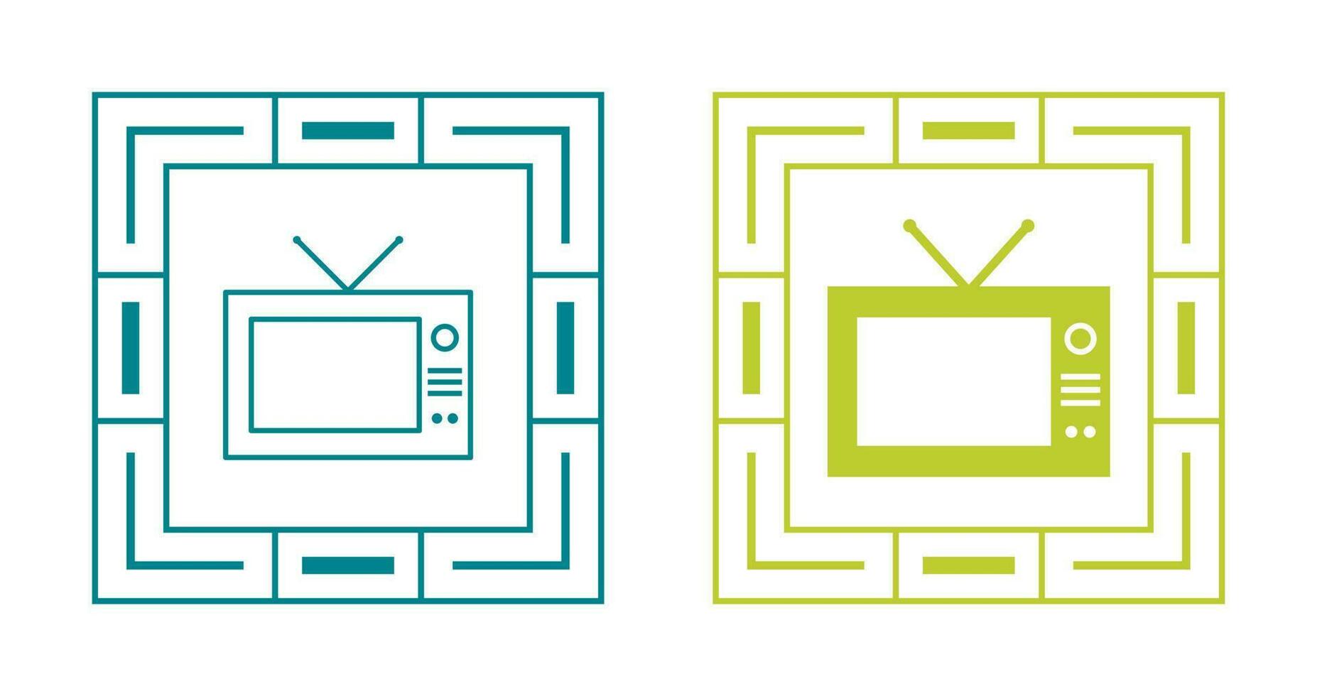 Television Vector Icon