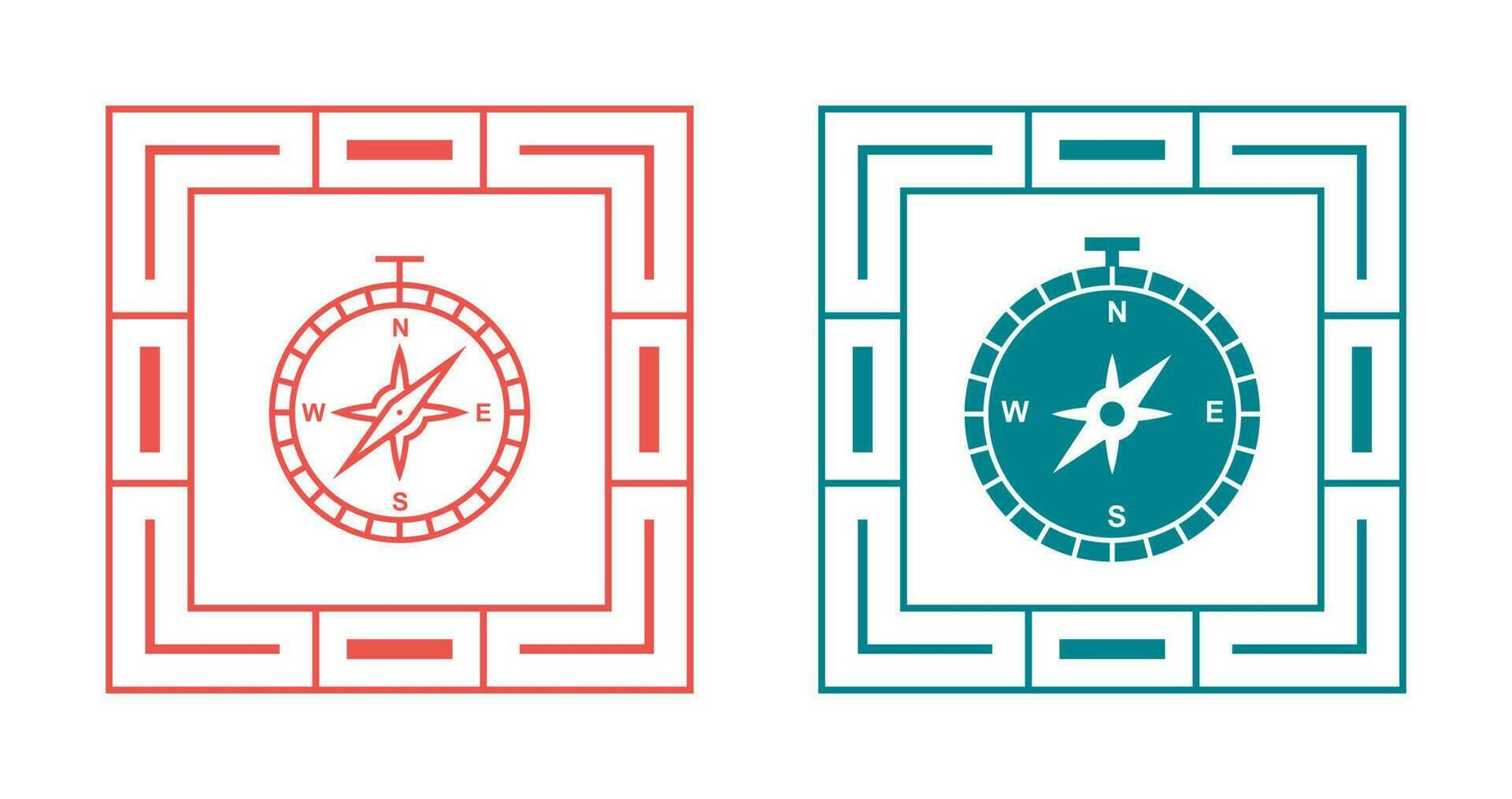 Compass Vector Icon