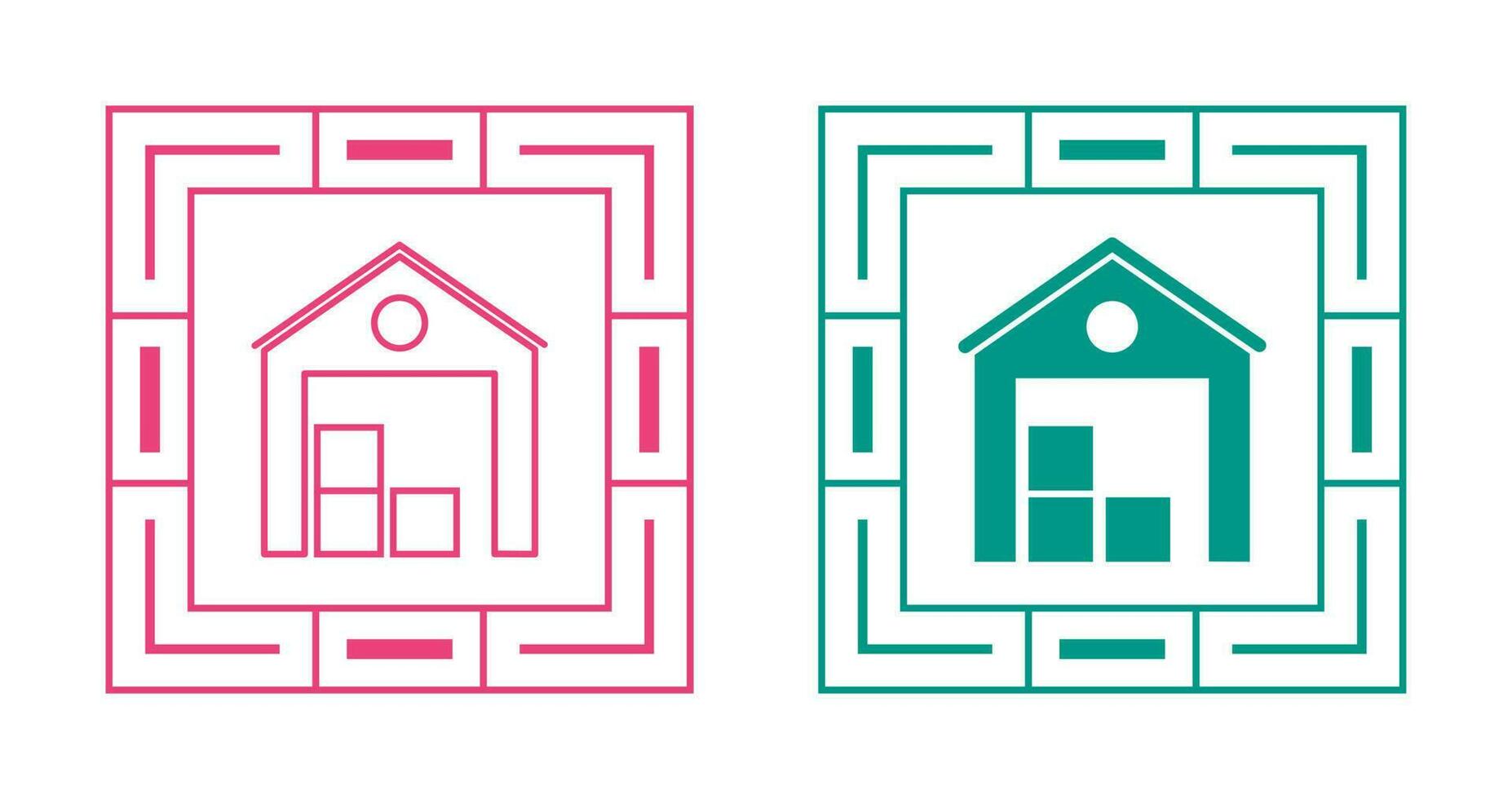 Warehouse Vector Icon