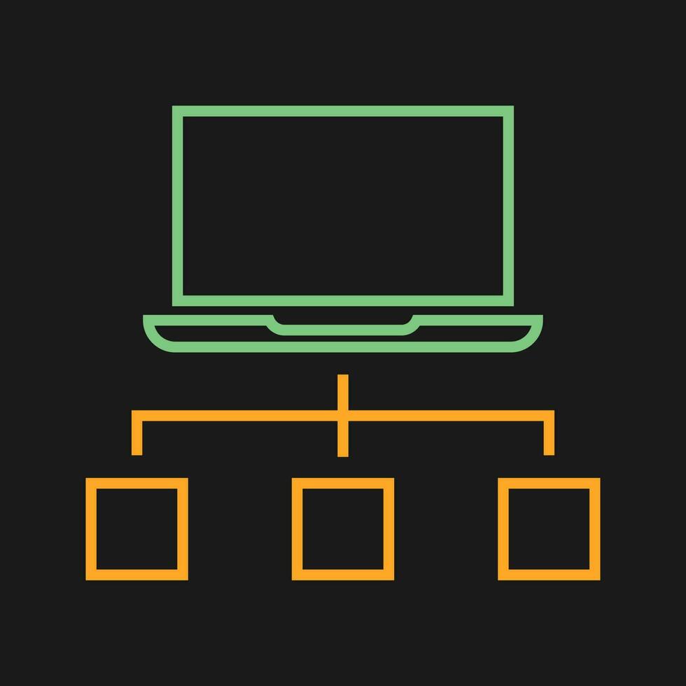 System Connection Vector Icon