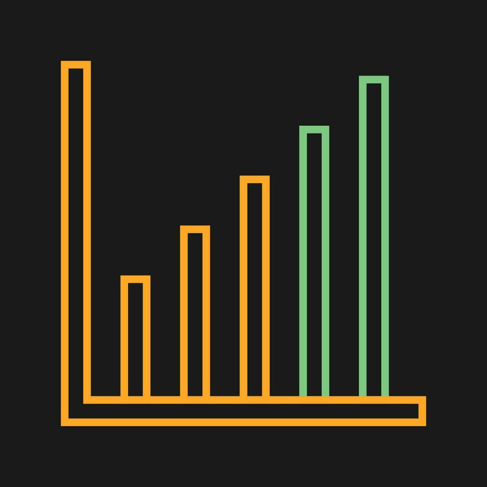 Bar Chart Vector Icon