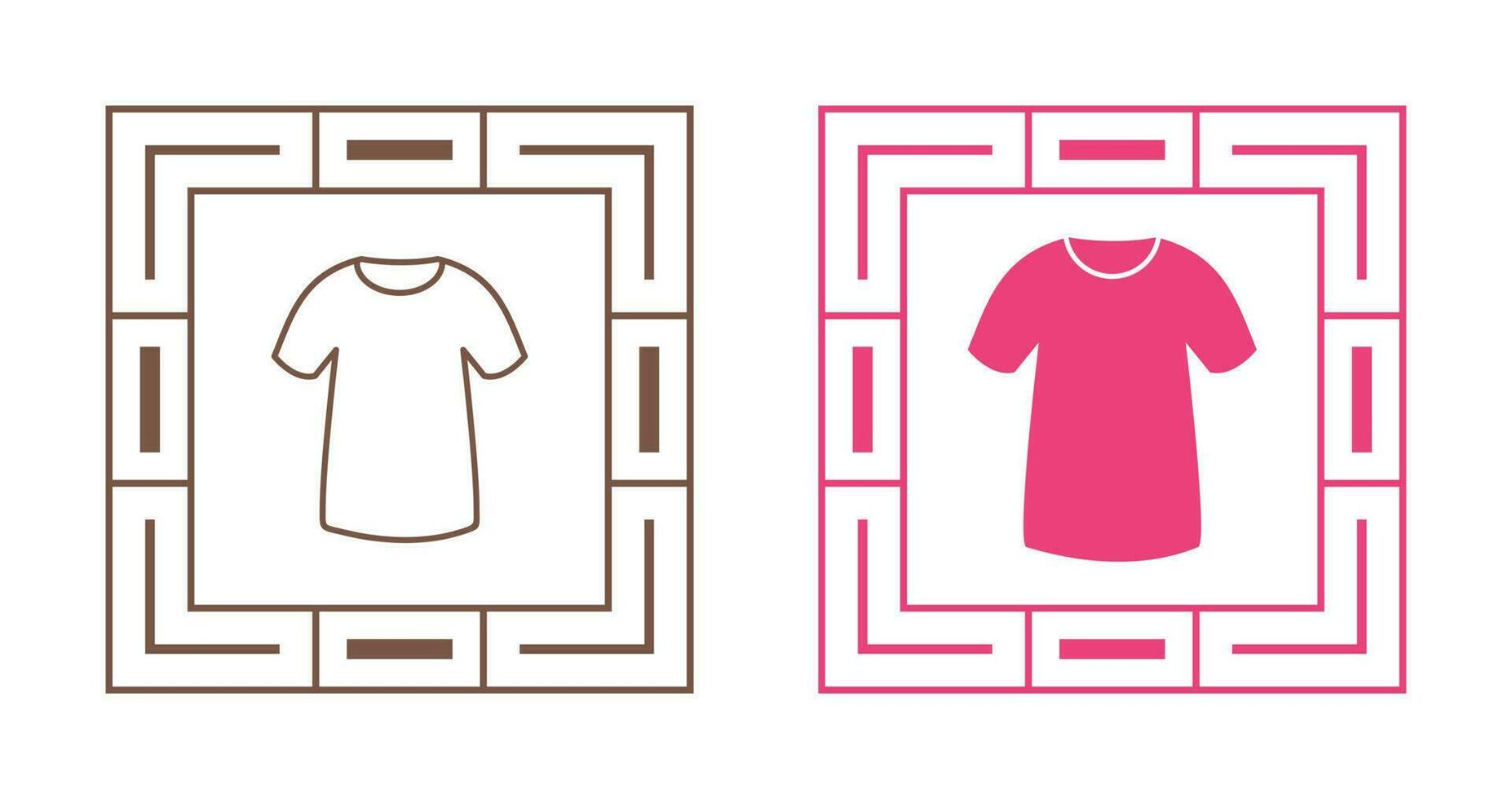 T Shirt Vector Icon