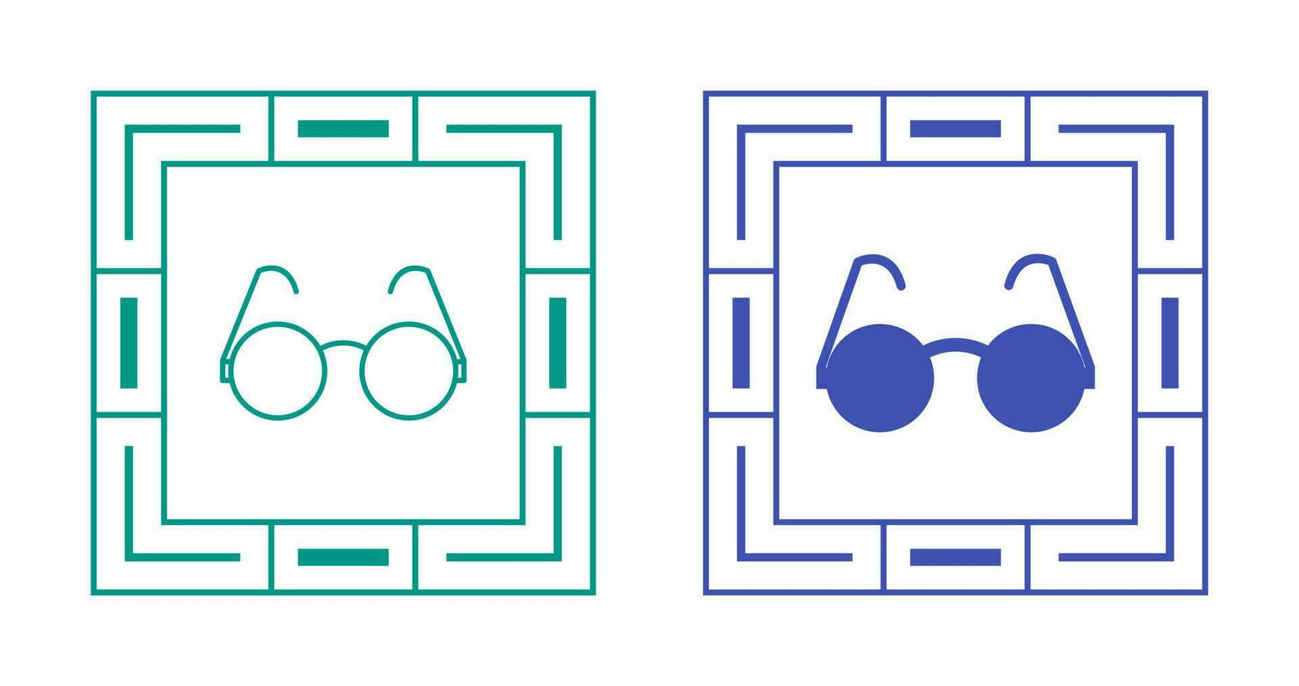 Reading Glasses Vector Icon