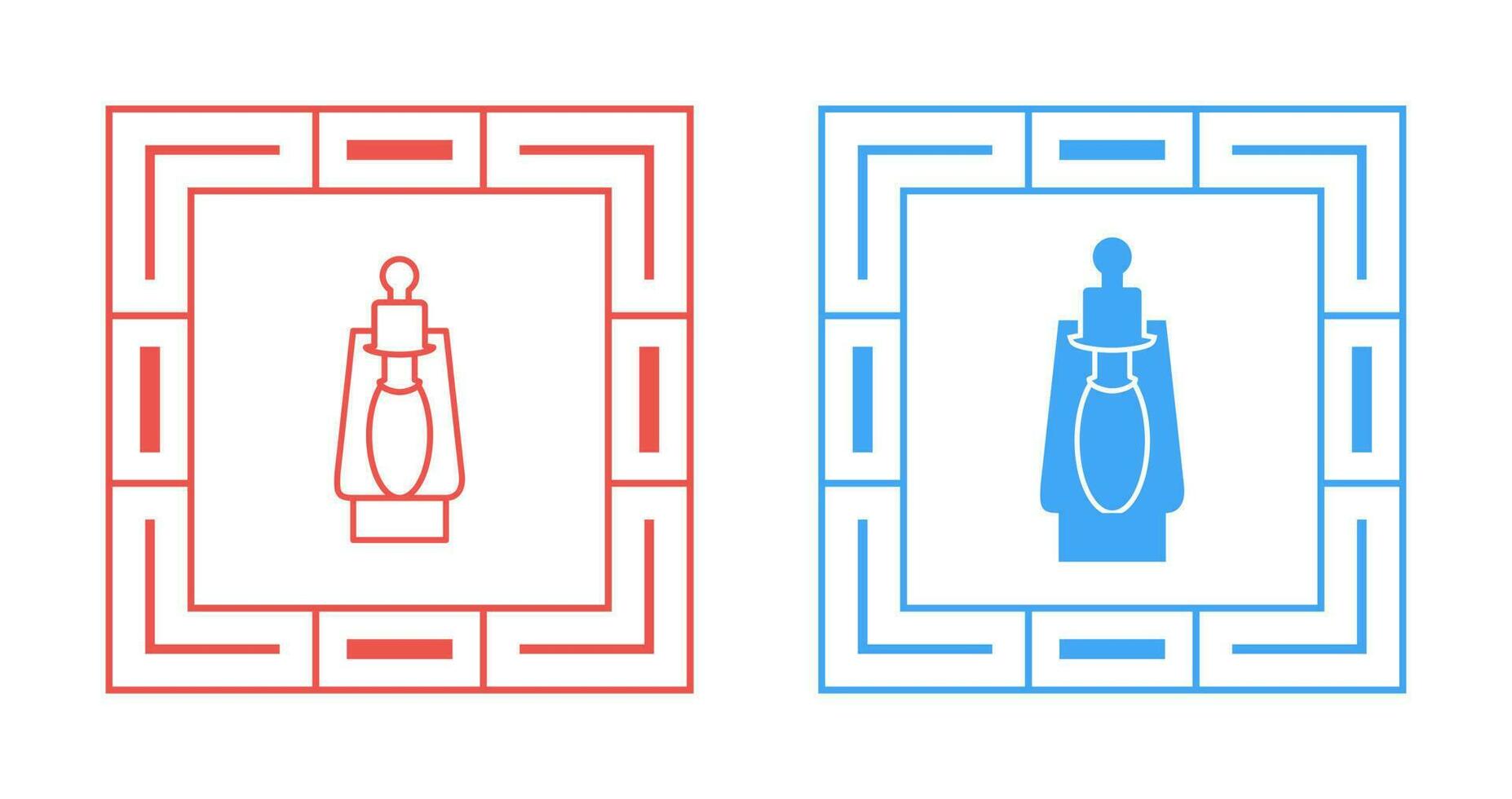 Oil Lamp Vector Icon
