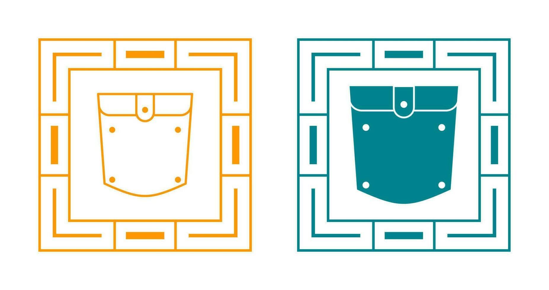 Pocket Square Vector Icon