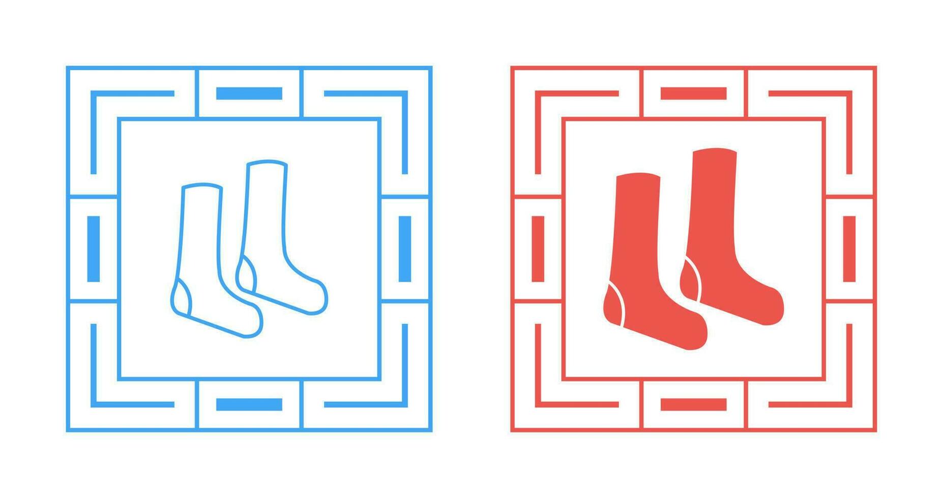 Socks Vector Icon