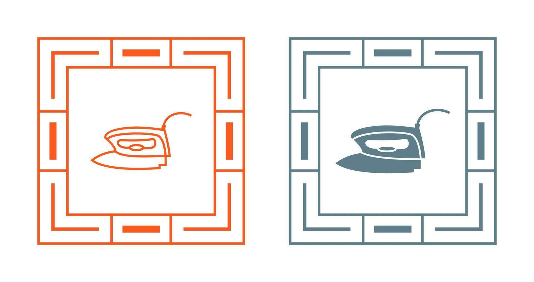Electric Iron Vector Icon