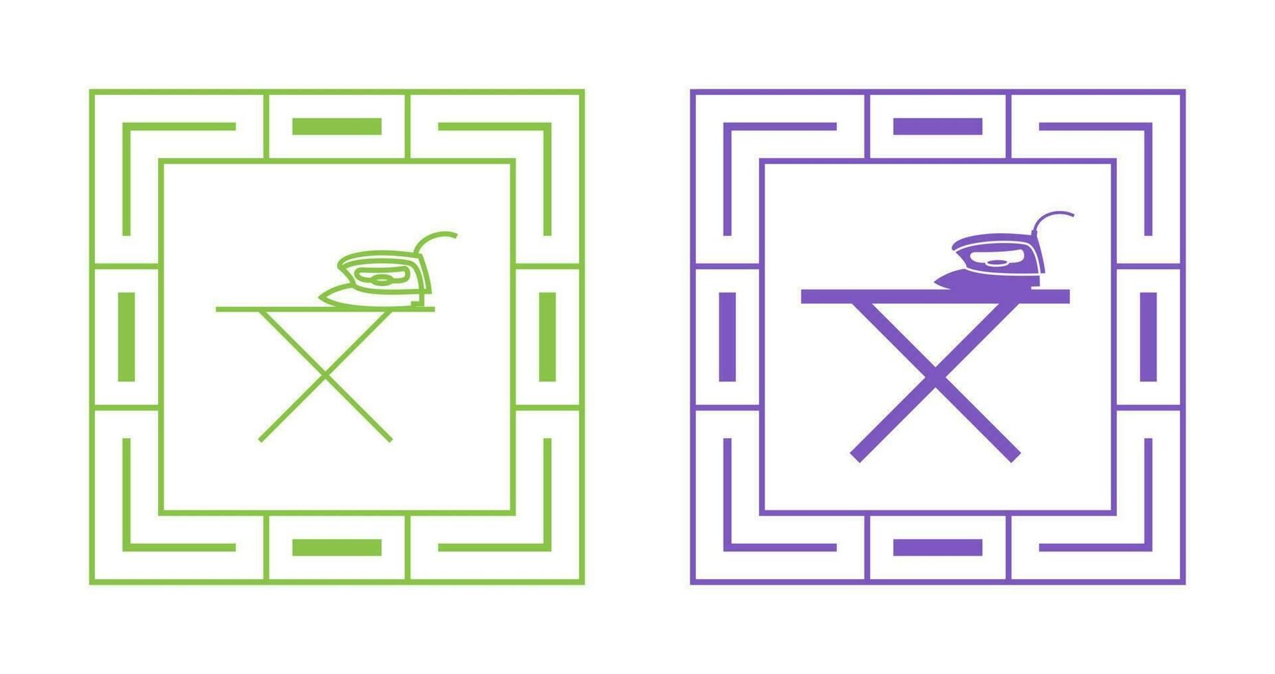 Iron Stand Vector Icon