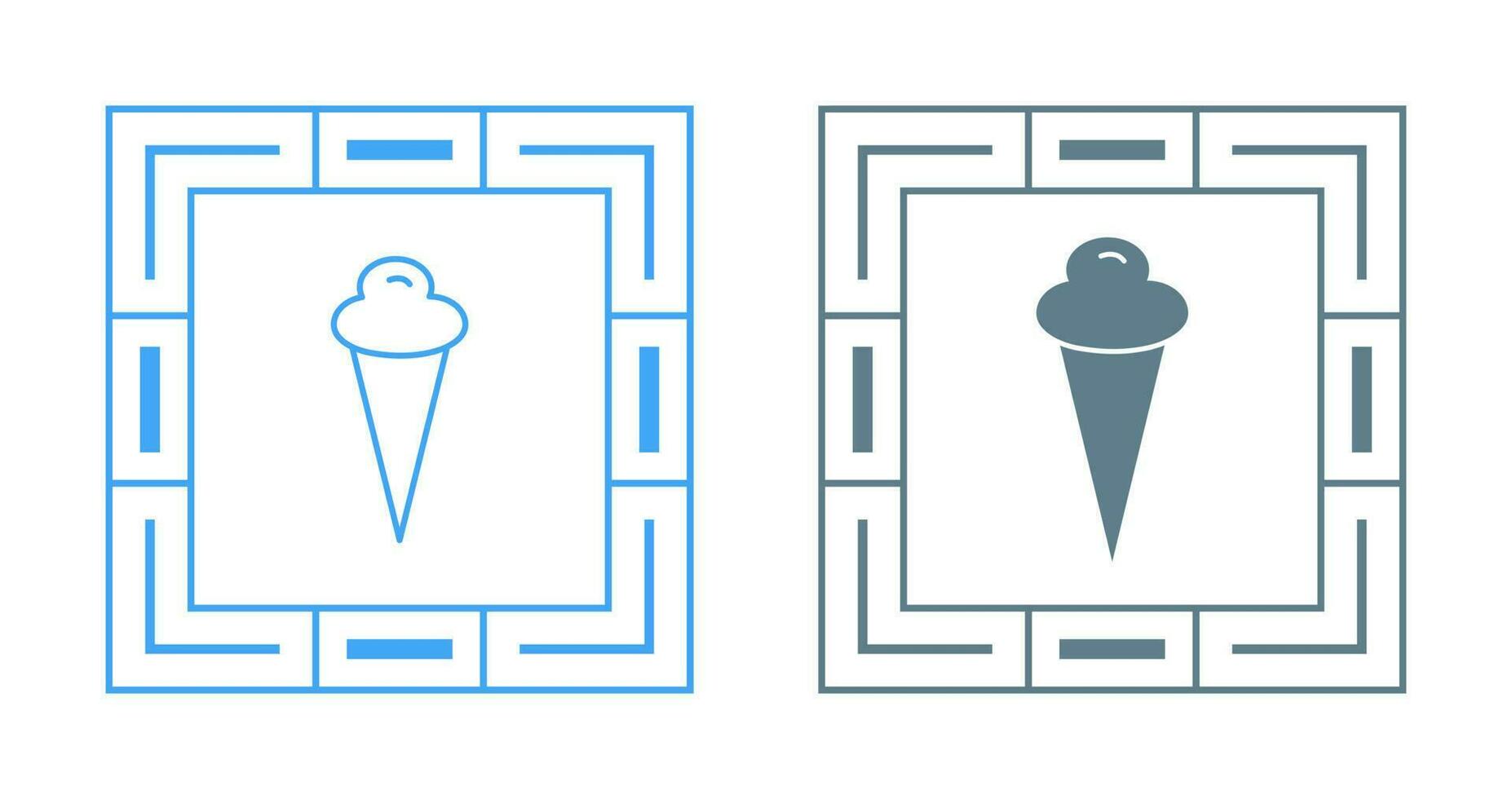 Icecream Cone Vector Icon