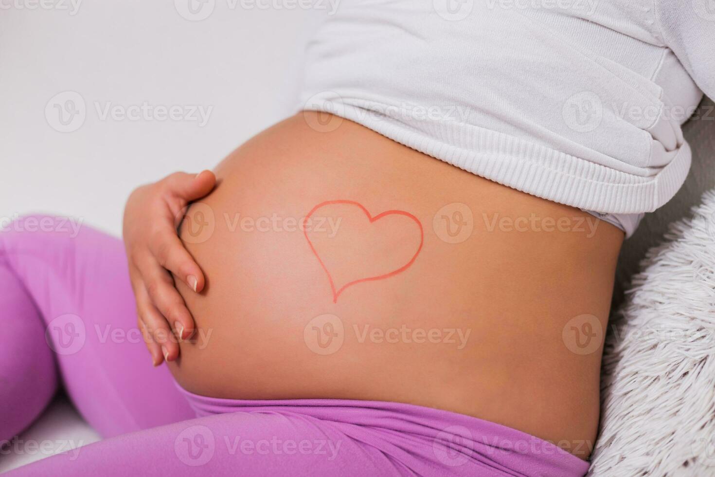 A pregnant woman photo