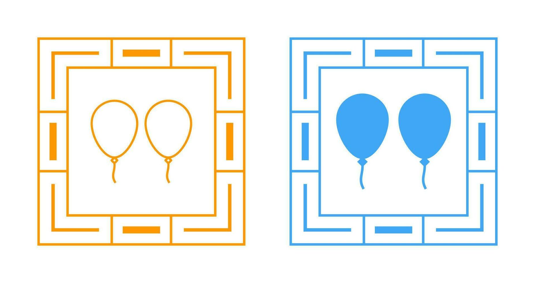 Balloons Vector Icon