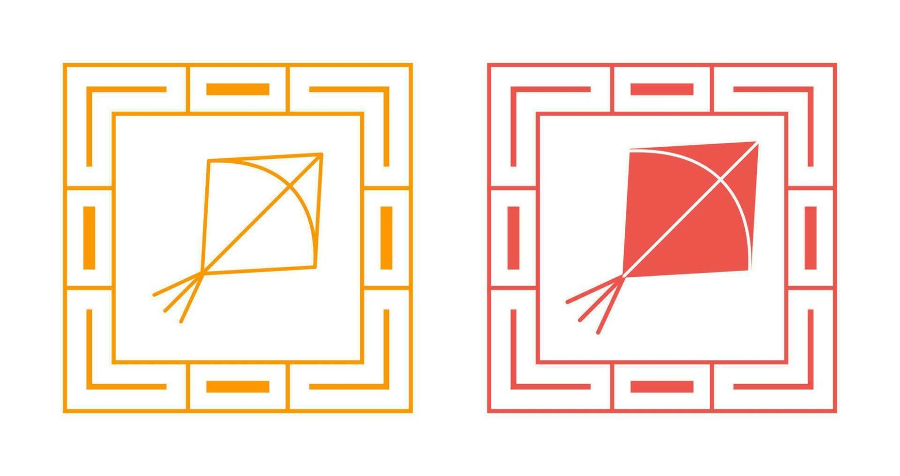Kite Vector Icon