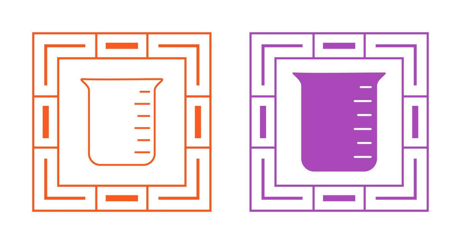 Measure Chemical Vector Icon