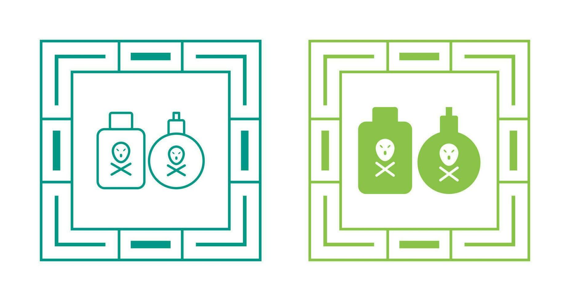 Poisonous Chemicals Vector Icon