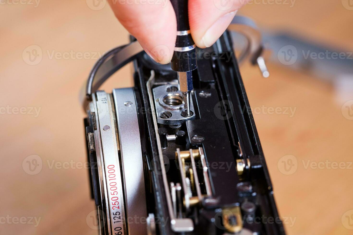 Repairing a camera photo