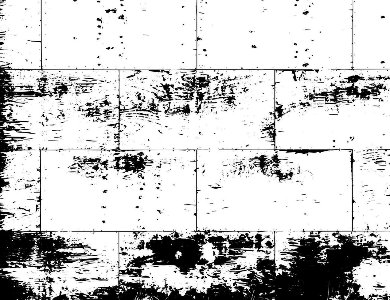 Rustic grunge vector texture with grain and stains. Abstract noise background. Weathered surface.