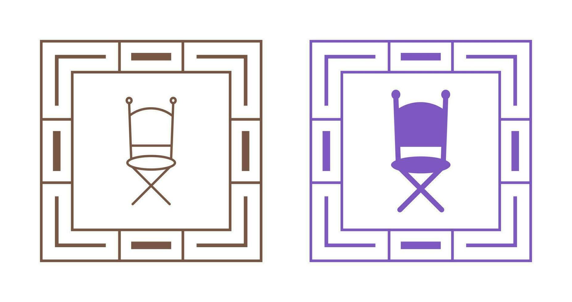 Chair Vector Icon
