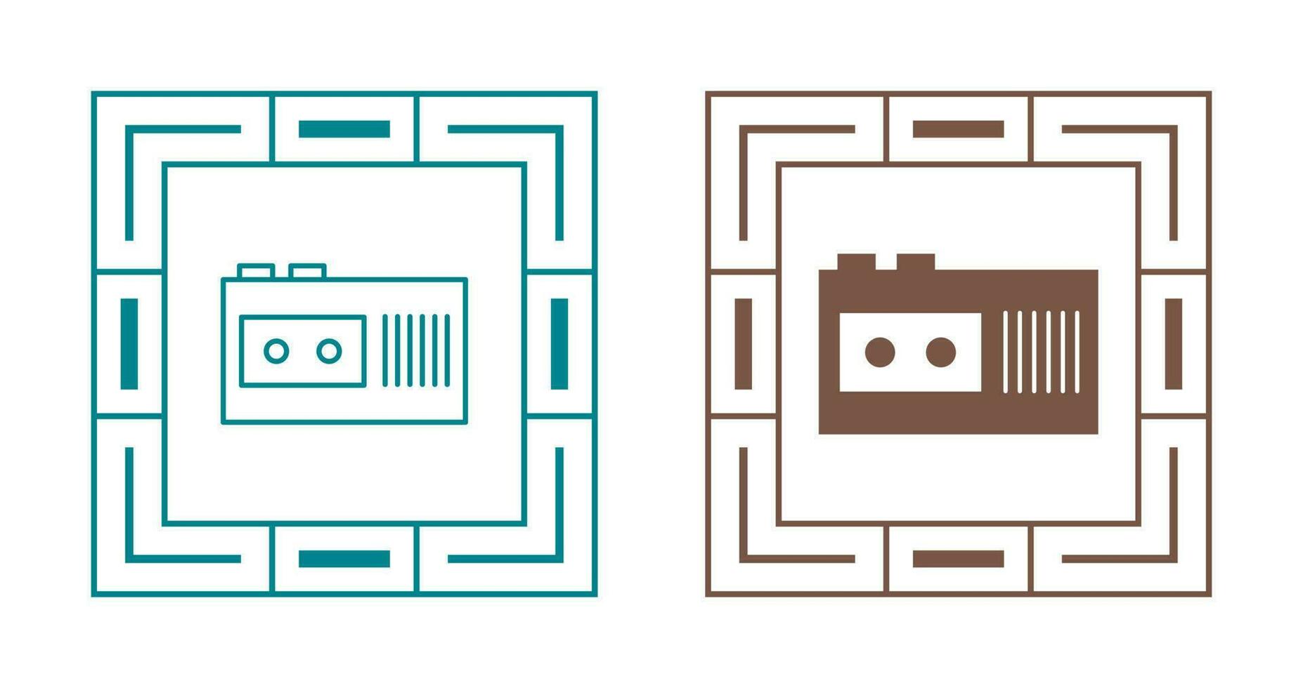 Tape Recorder Vector Icon