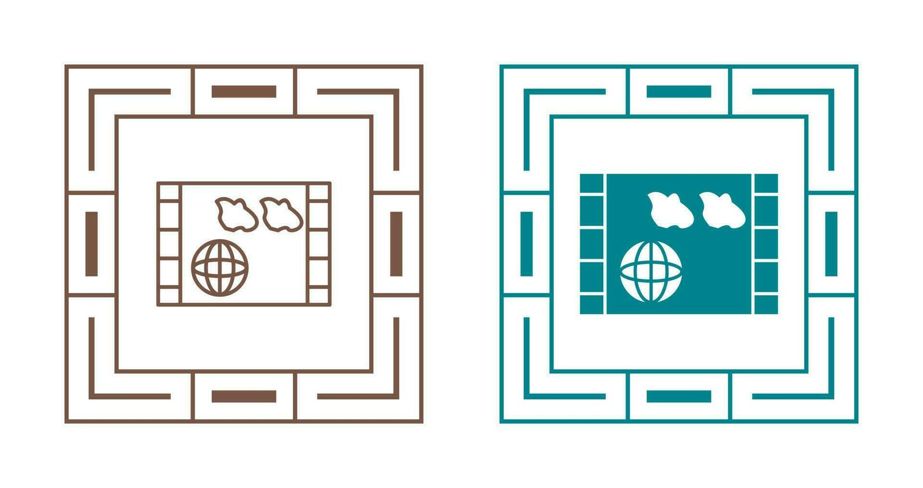 News Backdrop Vector Icon