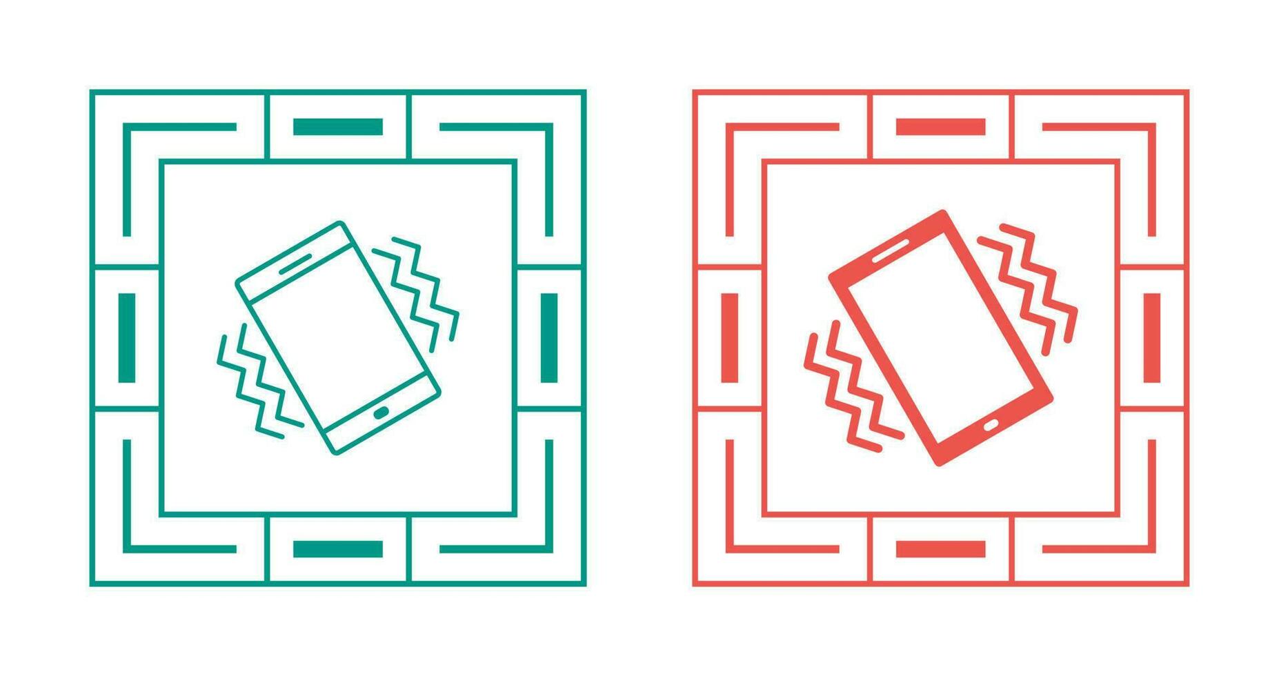 Vibration mode Vector Icon