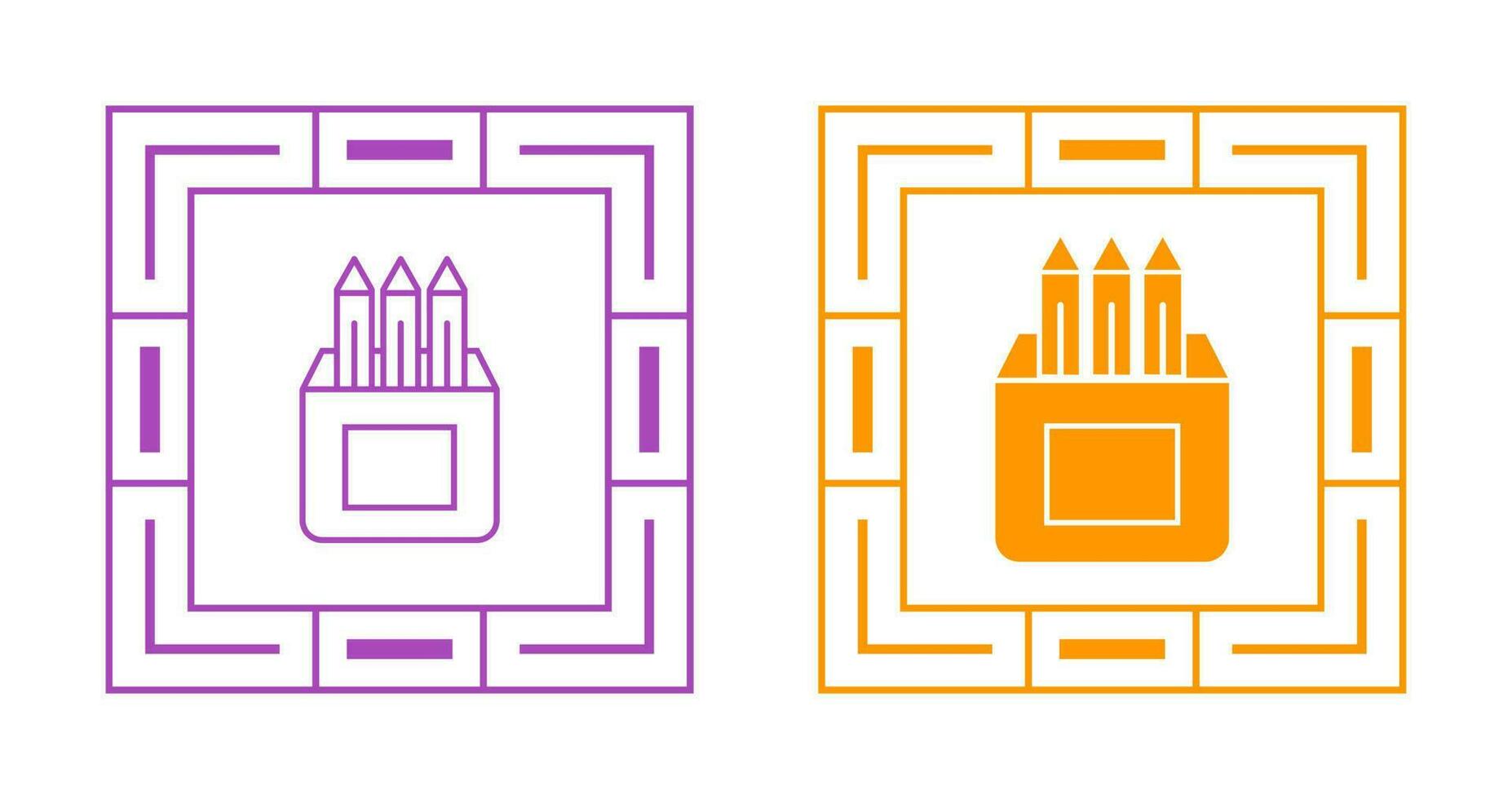 Pencils Vector Icon