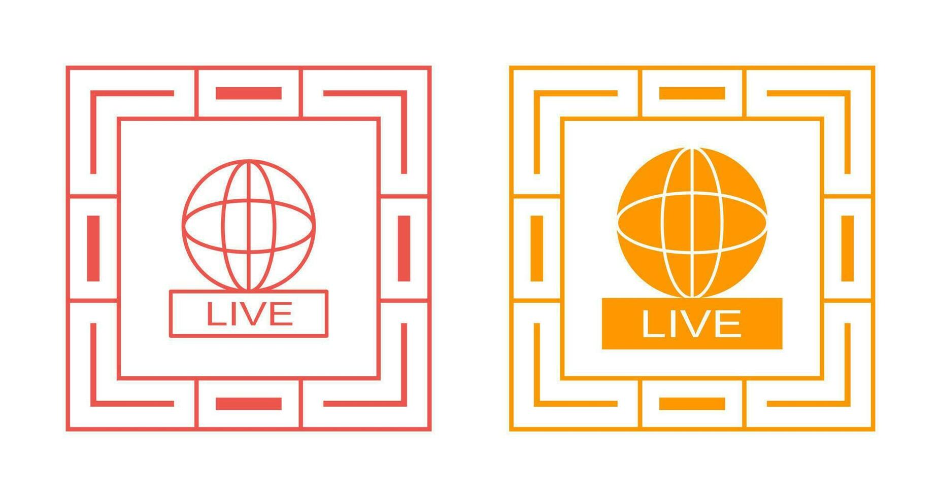 Live News Vector Icon