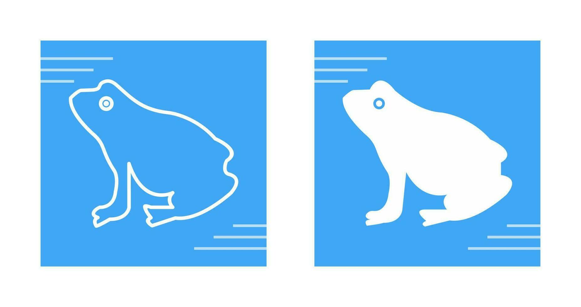 Frog Vector Icon