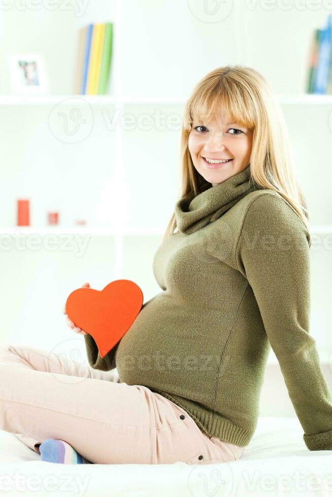 A pregnant woman photo