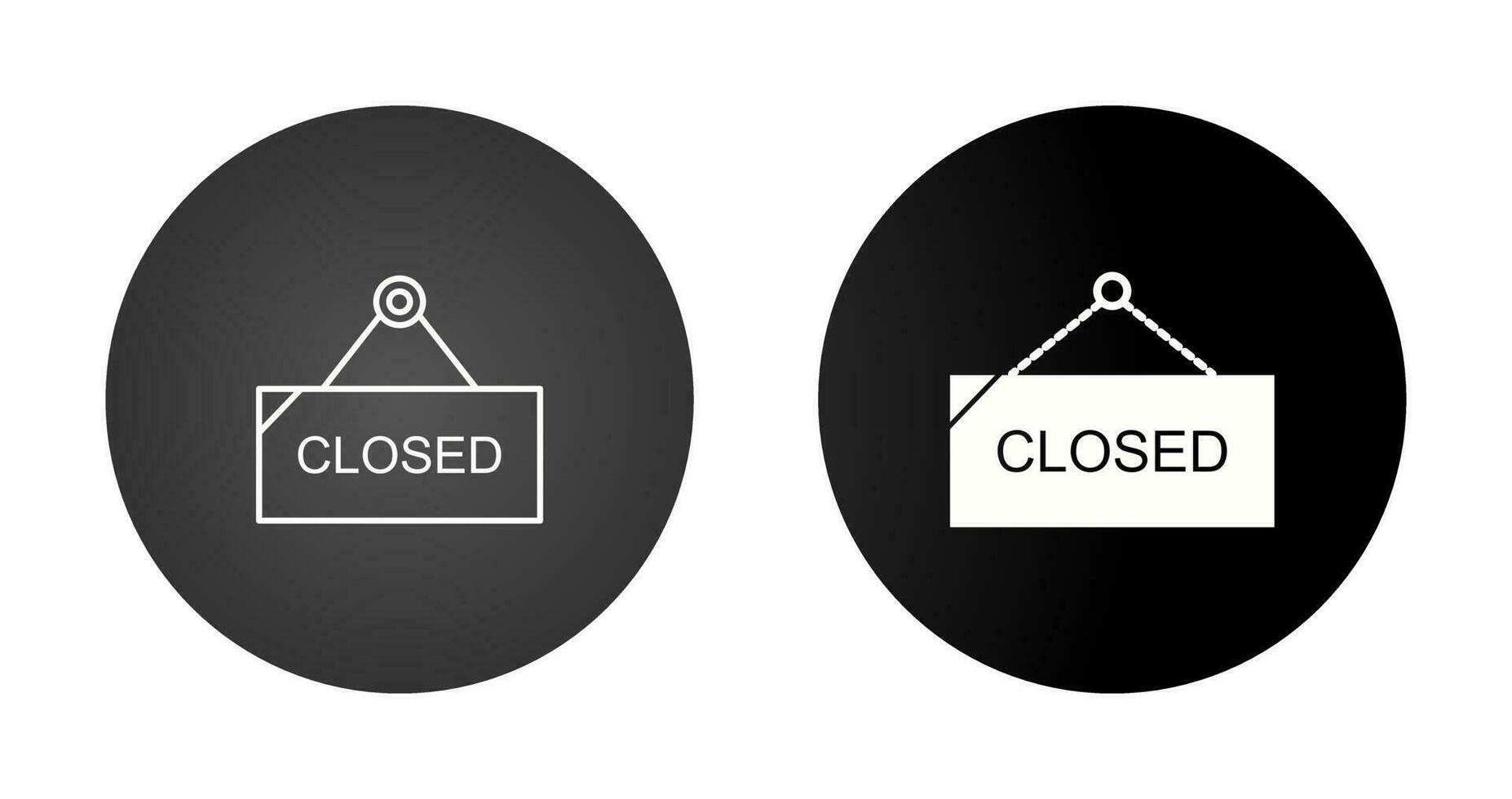 Closed Tag Vector Icon