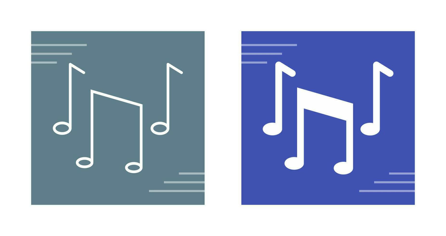 Musical Notes Vector Icon