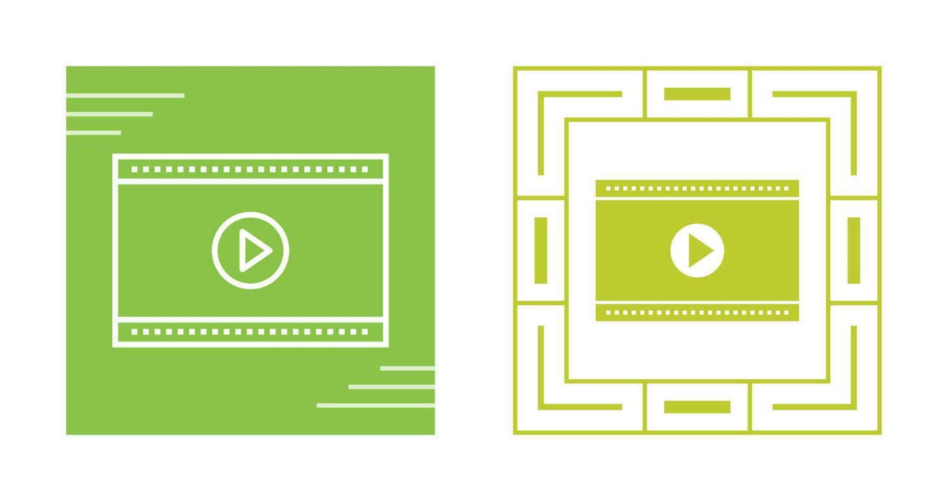 Video player Vector Icon