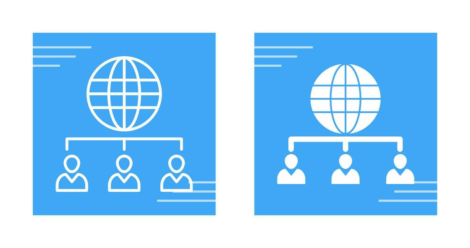 Web ClientServer Vector Icon